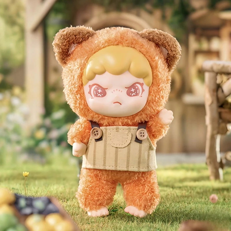 

Подлинная большая бродянь, пушистая фигурка животных, слепая коробка, милая модная игровая загадочная коробка, виниловый плюшевый кулон, подарок для девушки-сюрприза