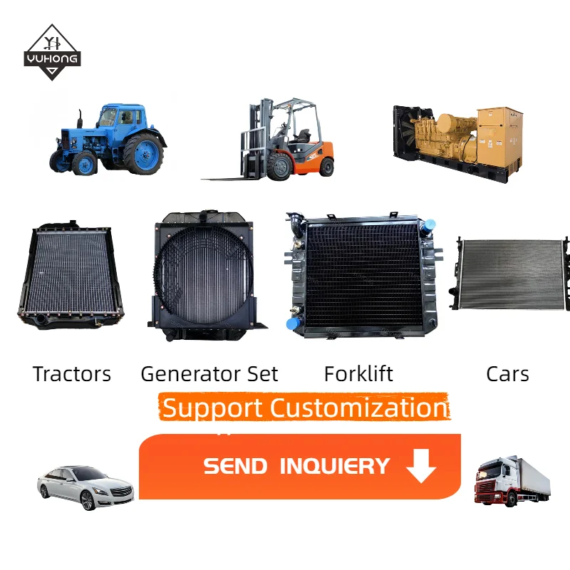 High Performance Aluminum Radiator for  Generator Engine QSZ13-G3 OEM Support Factory Wholesale New Condition 1 Year