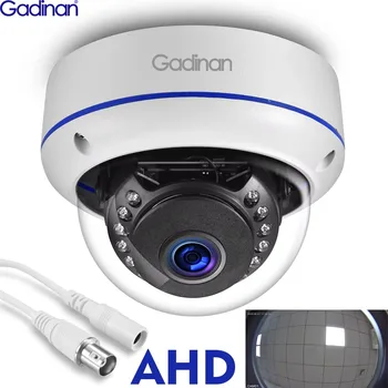 Gadinan CCTV 5MP kamera AHD 150 stopni obiektyw typu rybie oko kopułka 1080P (2MP) IR Night Vision bezpieczeństwo zewnętrzne nadzór wideo BNC
