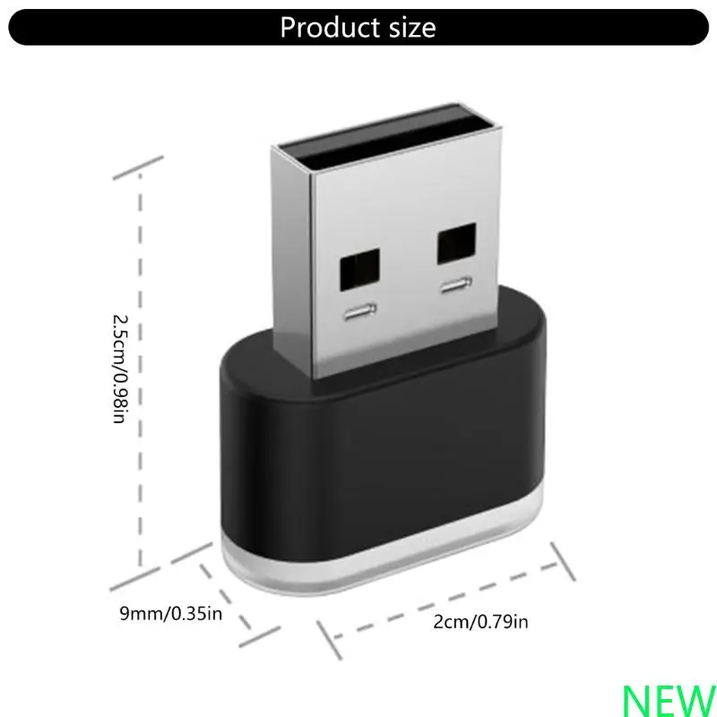 Dimmable USB Car Ambient Light with Colorful Mode Easily Setup LED Cargo Light for Home Office and Vehicle Customization