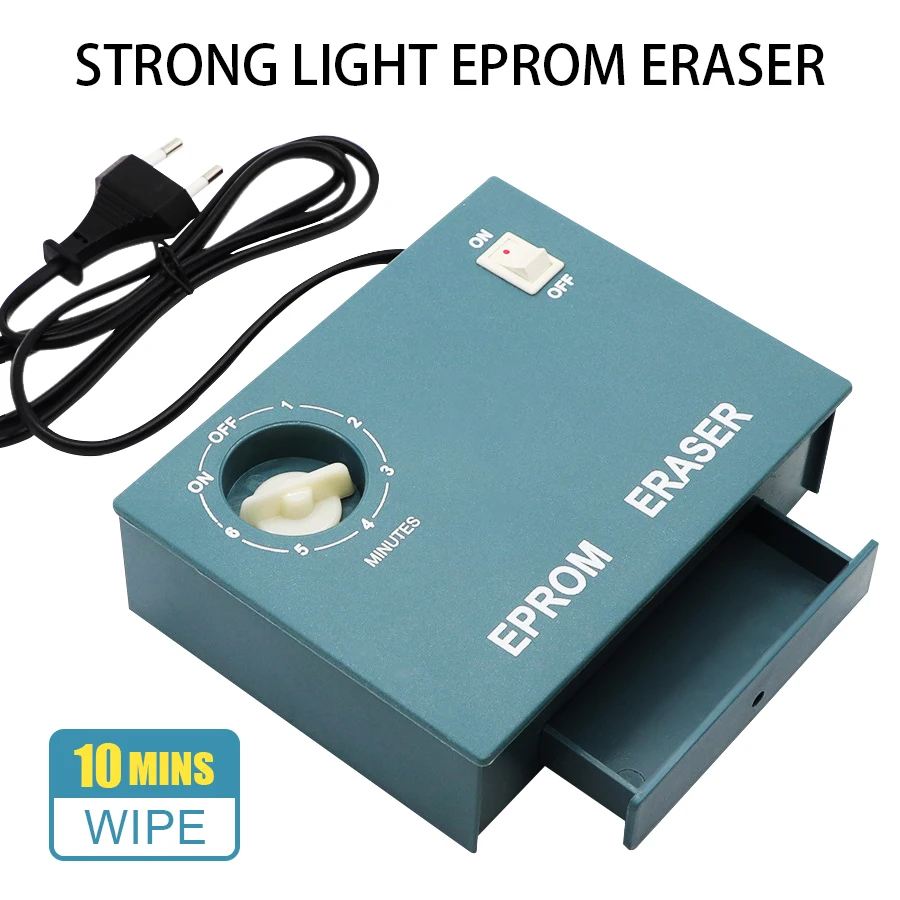 EPROM Eraser Semiconductor Wafer Erase Radiation UV Curing IC Chip Data Empty Machine Ultraviolet Light Timer Eraser
