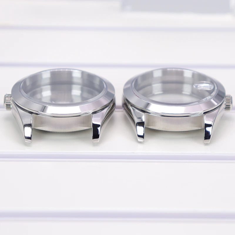 36mm/40mm Uhrengehäuse Saphirglas Modisch Wasserdicht Für Air King Seiko NH35 NH36 NH34/38 Miyota 8215 Uhrwerk 28,5mm Zifferblatt MOD – Detail 7