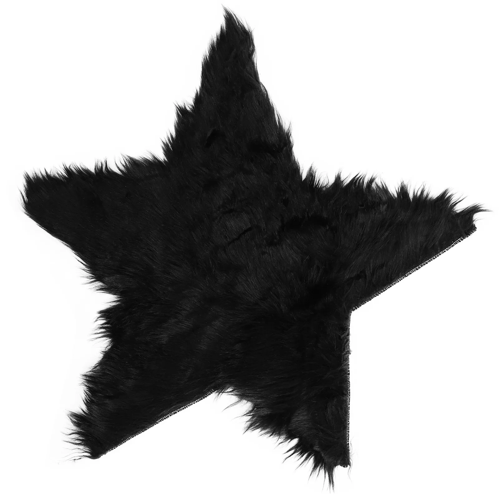 Star Shaped Soft Comfortable Floor Mat Non Slip Backing Machine Washable Modern Home Decor Rug for Living Room Bedroom Kitchen