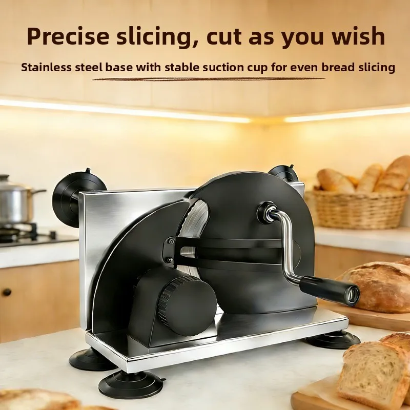 Manual Stainless Steel Bread Slicer Tool Bread Machine