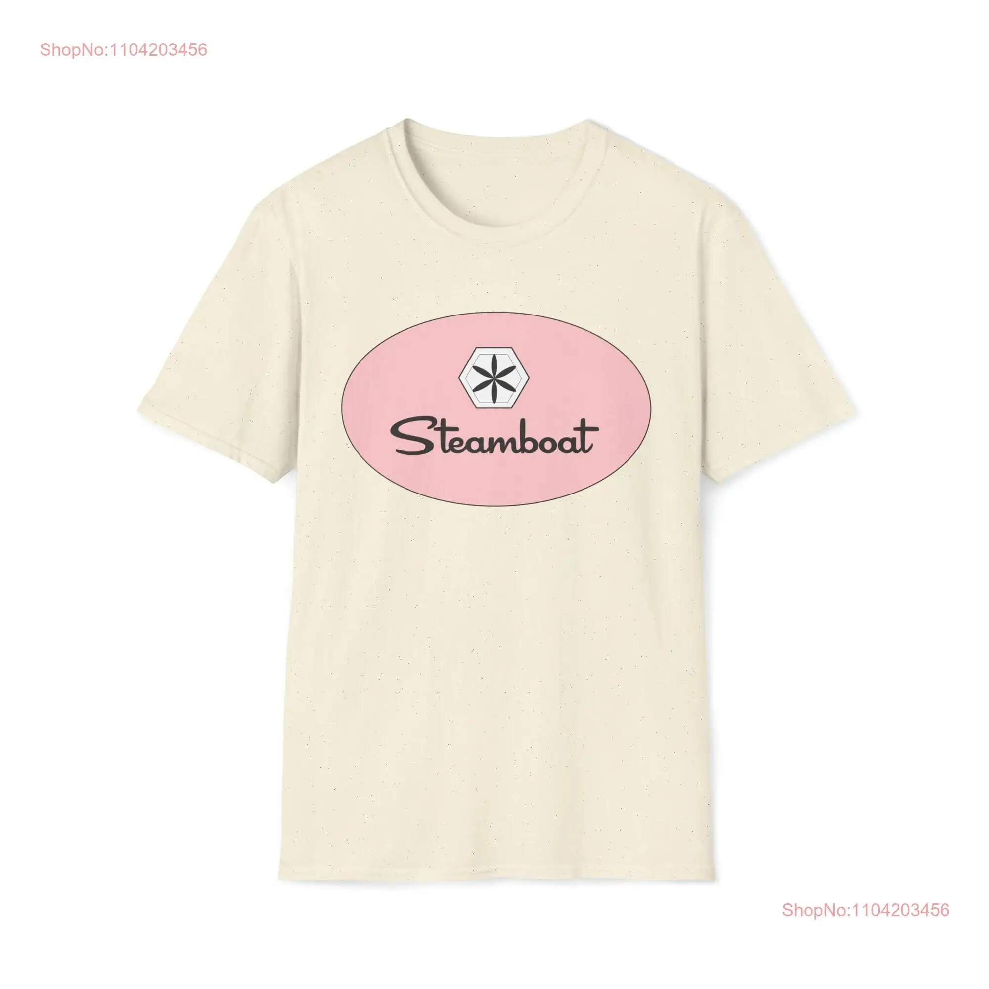 Steamboat Snowflake Softstyle T Shirt long or short sleeves