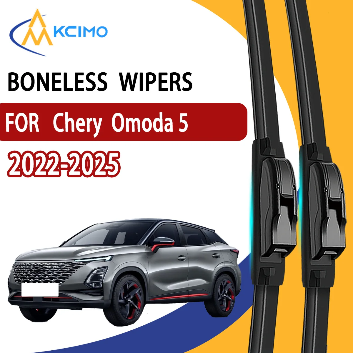 

2Pcs Front Windshield Wiper Blades For Chery Omoda 5 2022-2025 Windscreen Window Car Accessories