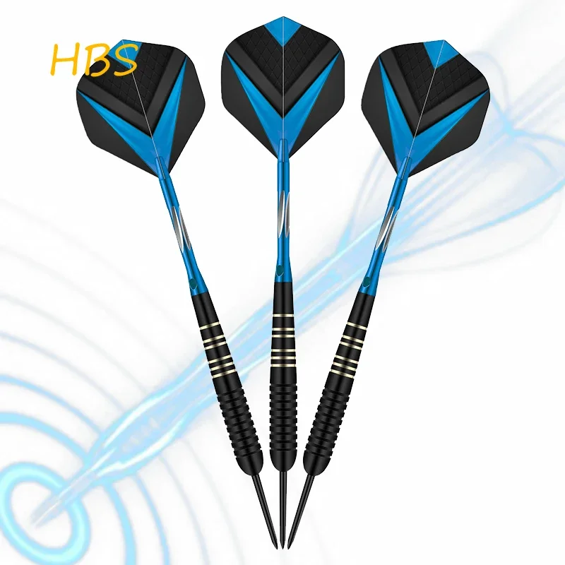 21g Pinpoint Darts 3PCS/ Set Professional Brass Darts Indoor Range Entertainment Throwing Game Blue Series HBS