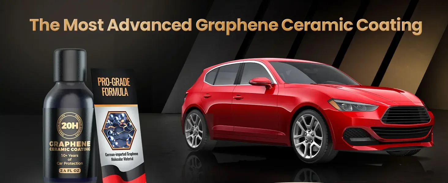 20H Fortschrittliche Nano-Graphen-Keramikbeschichtung 140ml UV-Technologie Extrem Hydrophobe Auto-Keramikbeschichtungs-Set für Autopflege – Detail 1