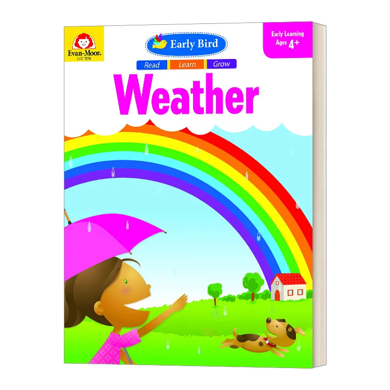 

Evan-Moor Early Bird Weather Workbook,aged 4 5 6 7, English book 9781629383453