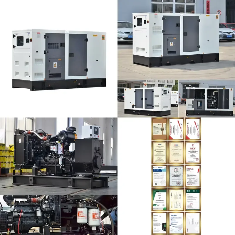 Denyo 6BT5.9-G2 100kva 80kw Silent Generator Set Home and Plant Use