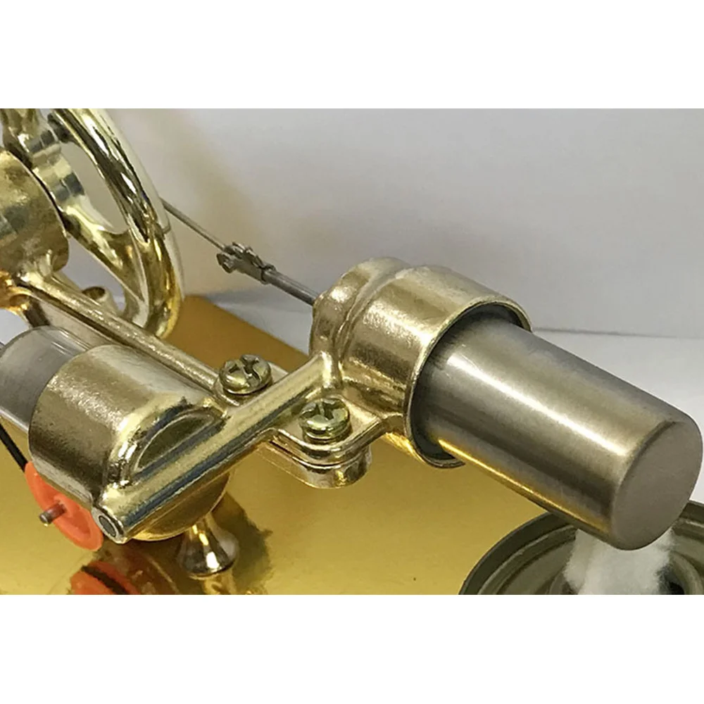 A71Z Mini Hot Air Stirling Engine Motor Model Stream Power Physics Experiment Model Educational Science Gift For Children
