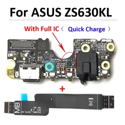 1Pcs Charger Board PCB Flex For ASUS ZenFone 6 2019 ZS630KL USB Port Connector Dock Charging Flex Cable