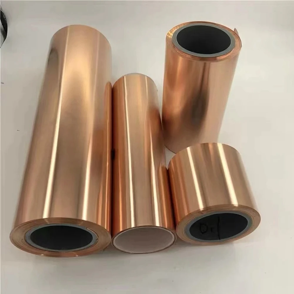 C5191 Phosphorous Copper Strip Wear-resistant Tin Phosphor Bronze Spring Elastic Copper Tape Foil Sheet for Laser Cut Processing