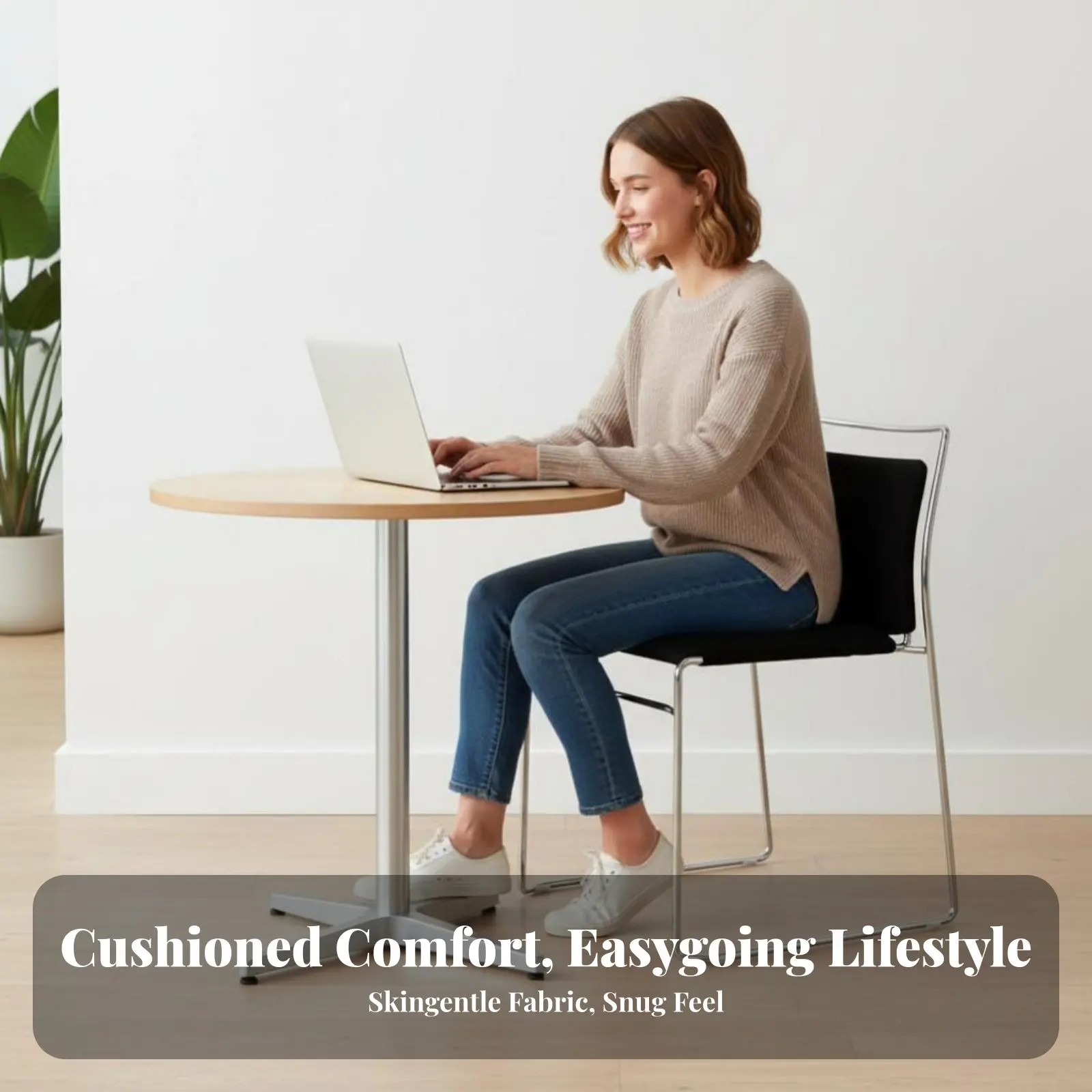 

Мягкое консольное кресло: универсальное решение для сидения, эргономичная поддержка, минималистичный дизайн для взрослых, офиса, кафе