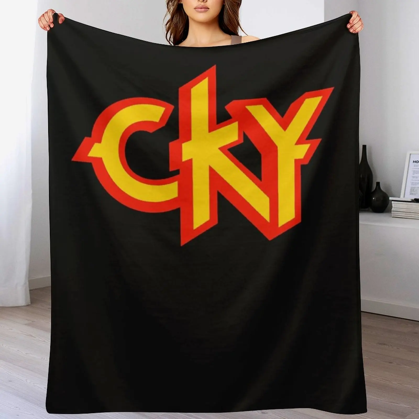 

CKY T-shirt essentiel Throw Blanket