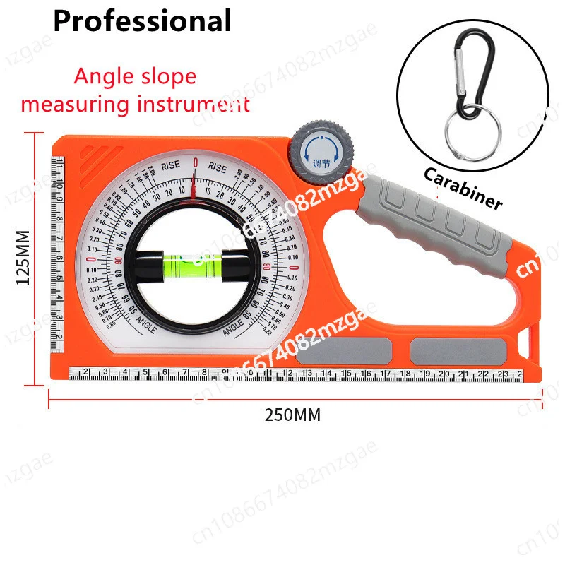 High Precision Angle Slope Measuring Instrument Magnetic Level Bubble Inclinometer Protractor Angle Finder Slope Scale Level
