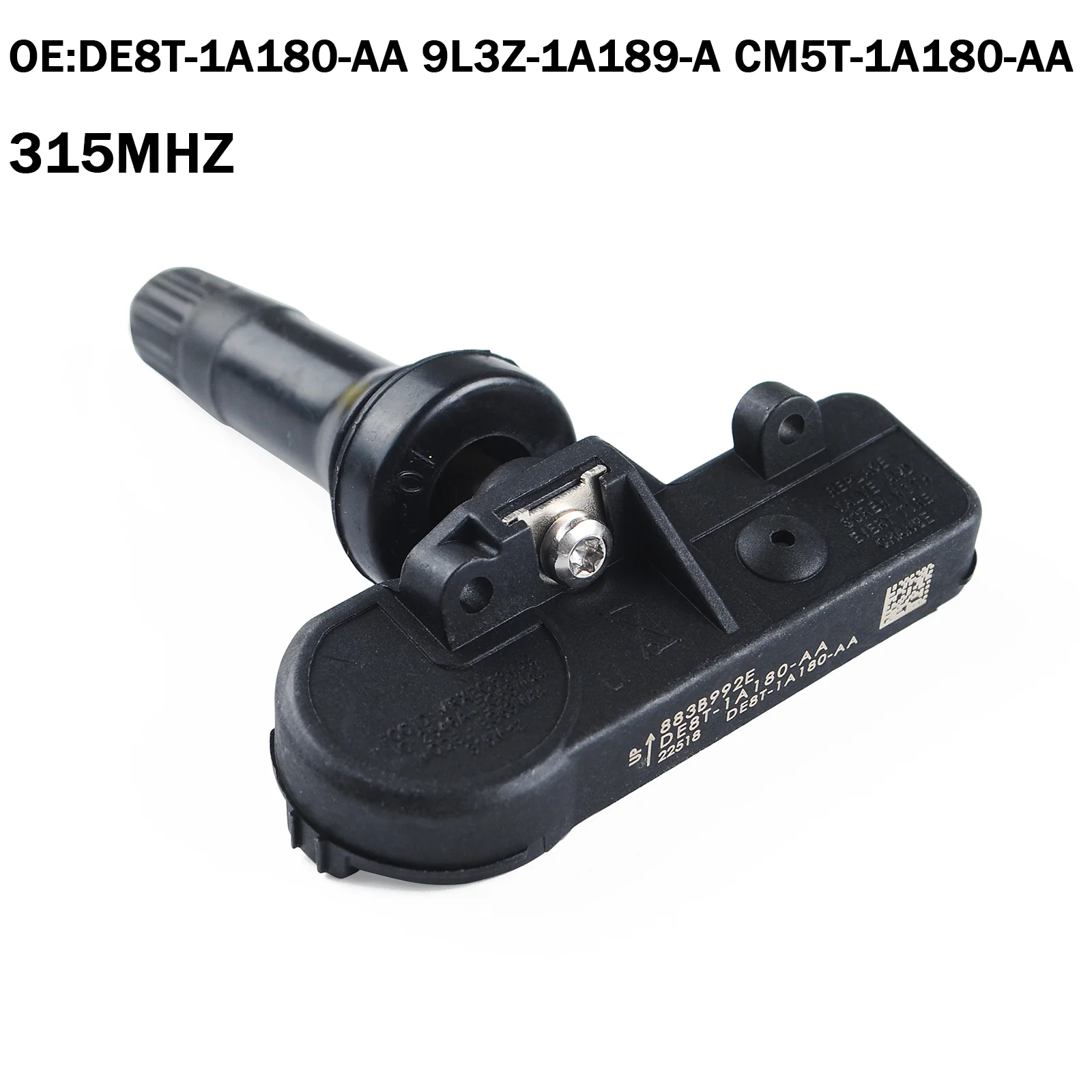

TPMS Sensor Tire Pressure Sensor 315MHZ OE Replaces DE8T-1A180-AA 9L3Z-1A189-A CM5T-1A180-AA Easy to Install