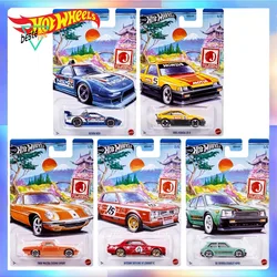 Hot Wheels  J-imports Sakura Gdg44 Series Car Model Cr-x Cosmo-sport Nissan 2000gt Acura Nsx Cars Model Boy Collection For Boy