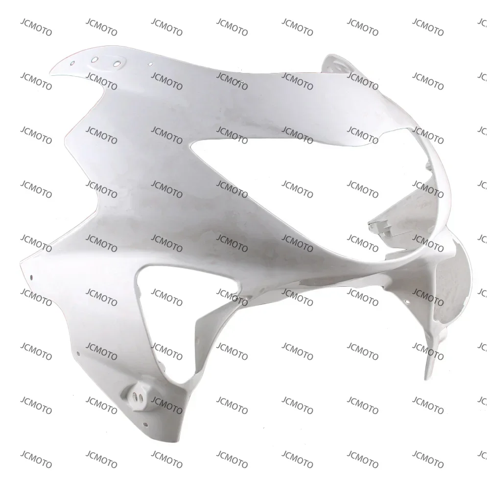 

For Honda CBR600F4 1999-2000 Injection Mold ABS Plastic Rough White Motorcycle Upper Front Nose Fairing Cowl