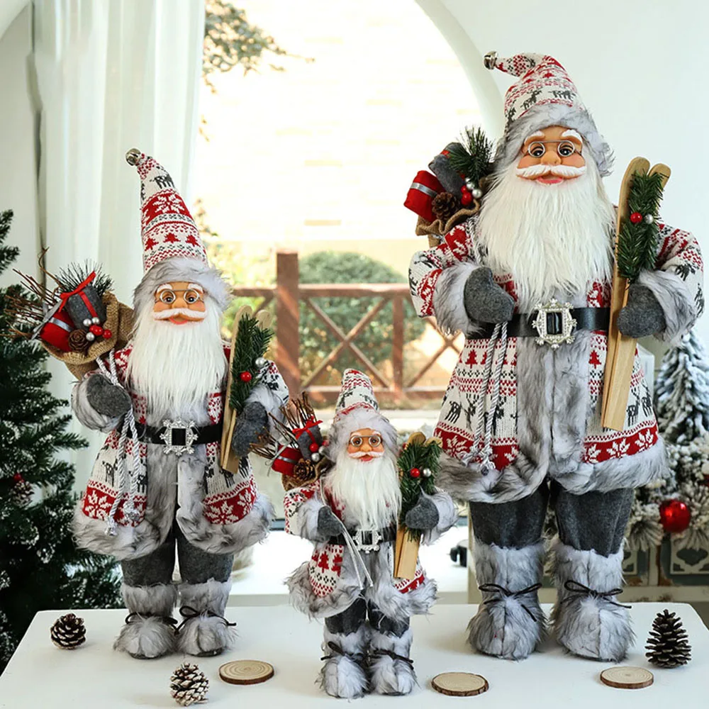 Christmas Santa Clauses Artware Delicate Fashionable Christmas Artwares For Office