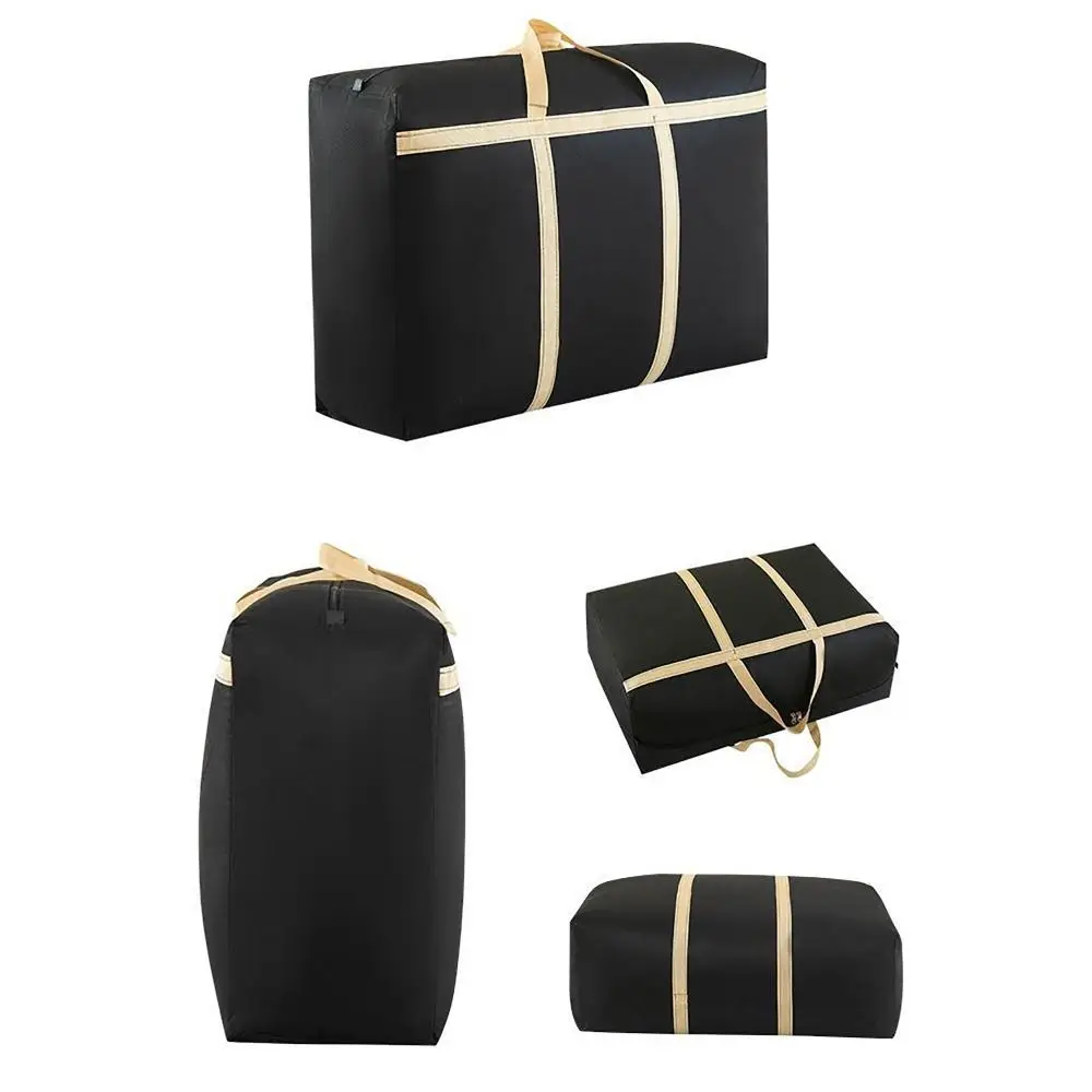 Oxford Cloth Clothes Storage Bags Bidirectional Zipper Moving Luggage Luggage Pack Large Capacity Closet Organizer Home Travel