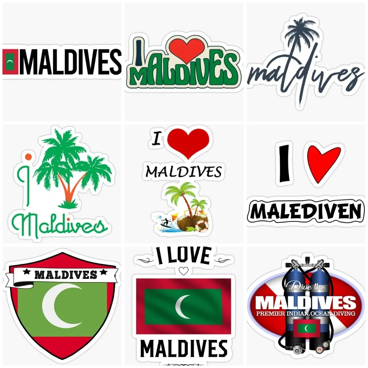 

Maldives Flag Emblem Creative Sticker Vinyl Cat Motorcycle Laptop Bike Accessories Truck Window Helmet Racing Camper Glass Decal