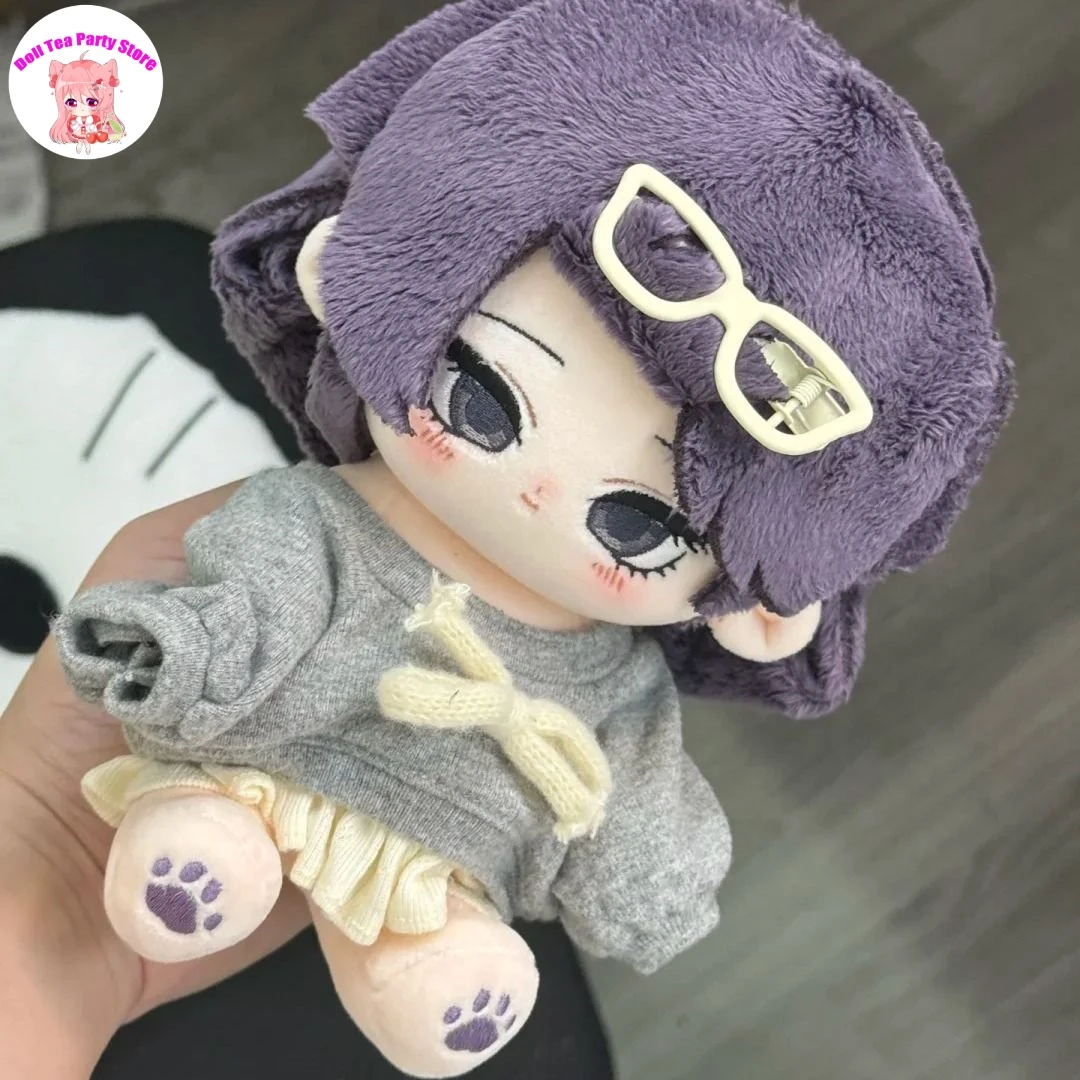 Lindo Loli Girl Komi Shouko muñeca vestir ropa Plushies Anime Doujin peluche cuerpo juguetes figuras regalo de cumpleaños 20cm