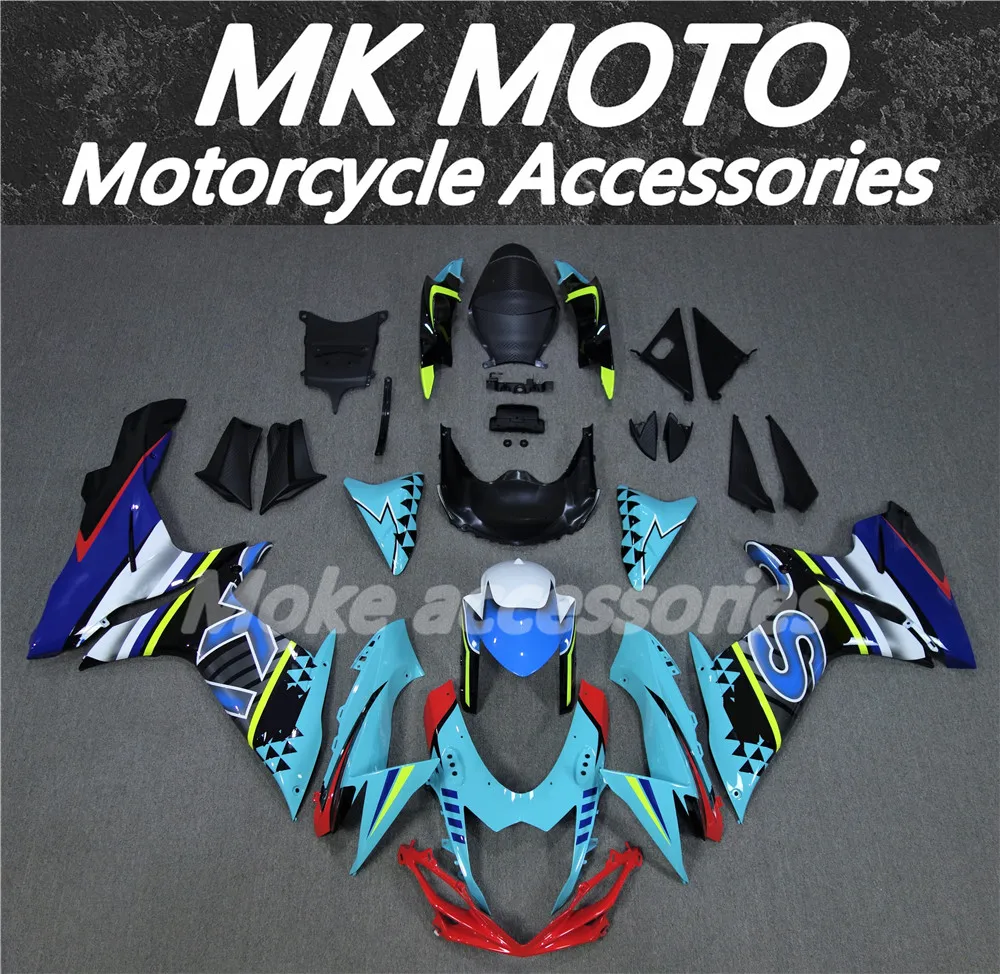 

Moke moto Fairings Kit Fit For Gsxr600/750 2011 2012 2013 2014 2015 2016 2017 2018 2018 2019-2022 2023 2024 L1 White Blue Red