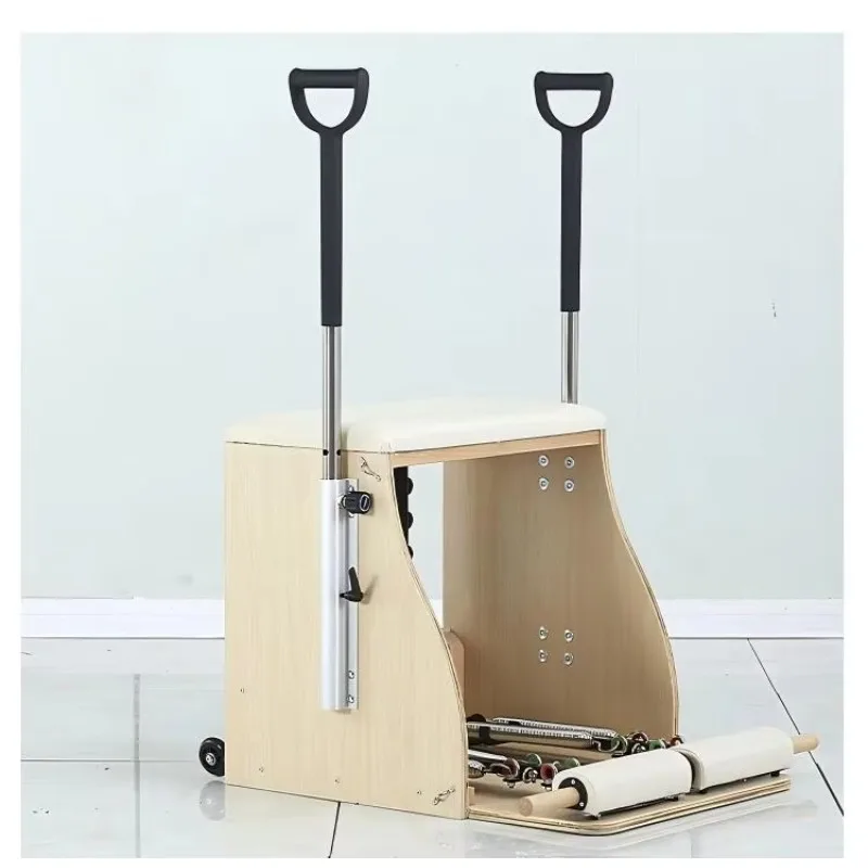 

YTYIN Portable And Adjustable Durable Wood Wunda Combo Bench Pro Step Focus Stability Chair For Studio And Home Pilates Use