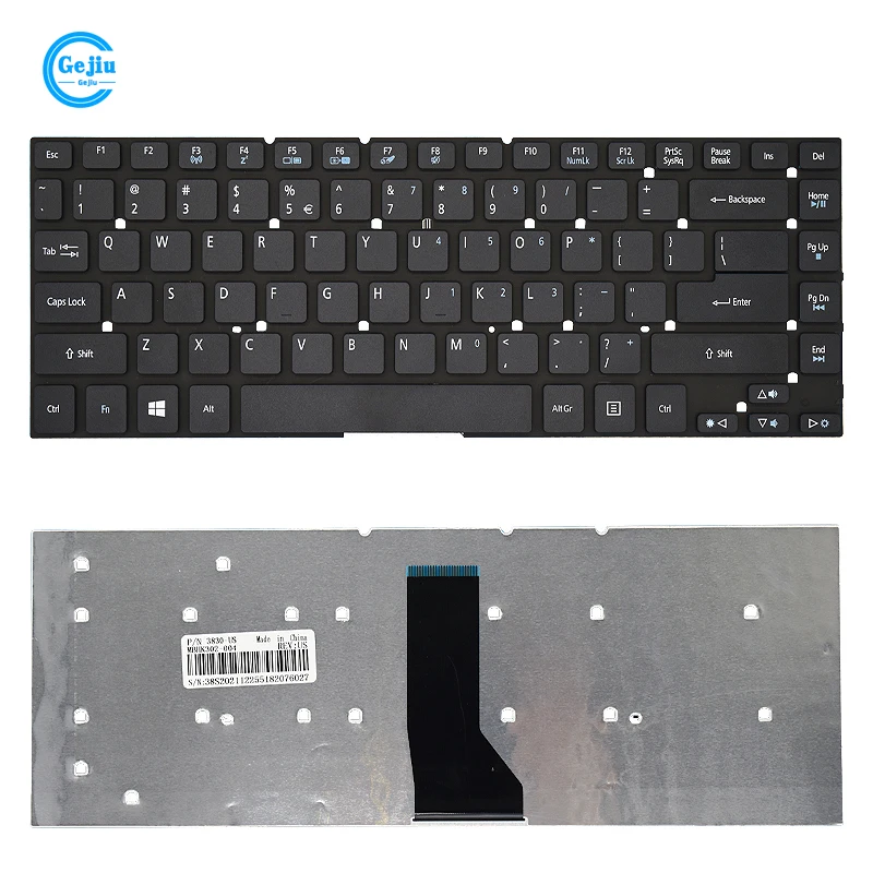 New Original Laptop Keyboard For ACER ES1 E5-471 EC-470G 4755G V3-471G E1-472G E1-432G ES1-411 ES1-431 MS2376