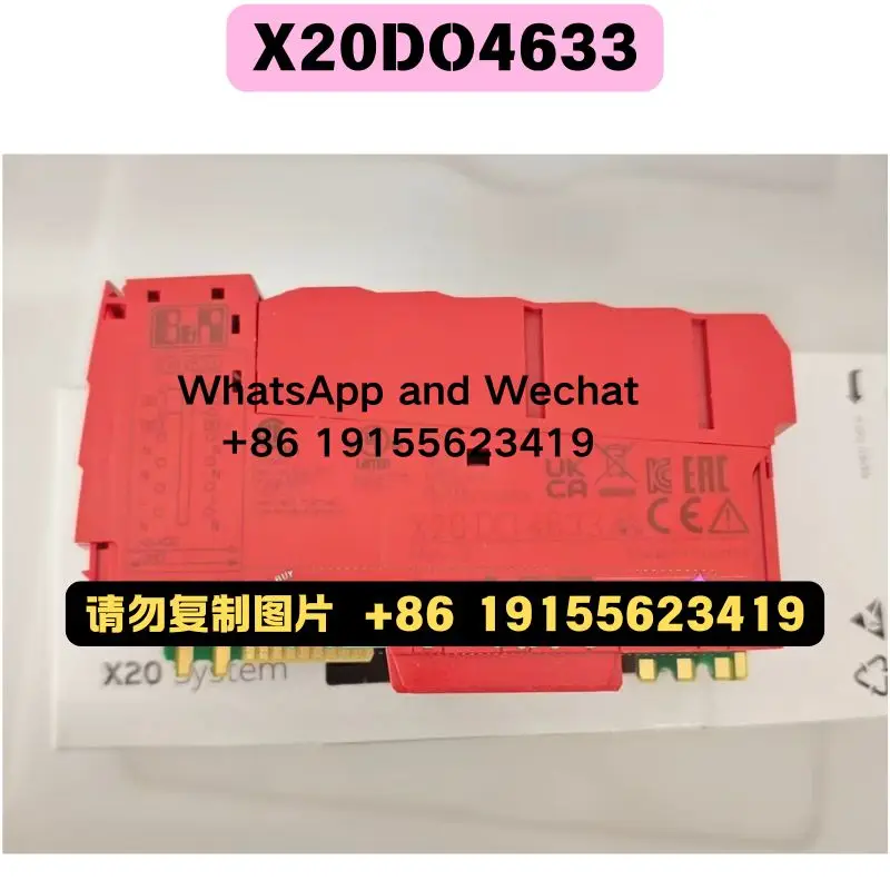 

Brand new original X20DO4633 module Functional test OK Quick delivery