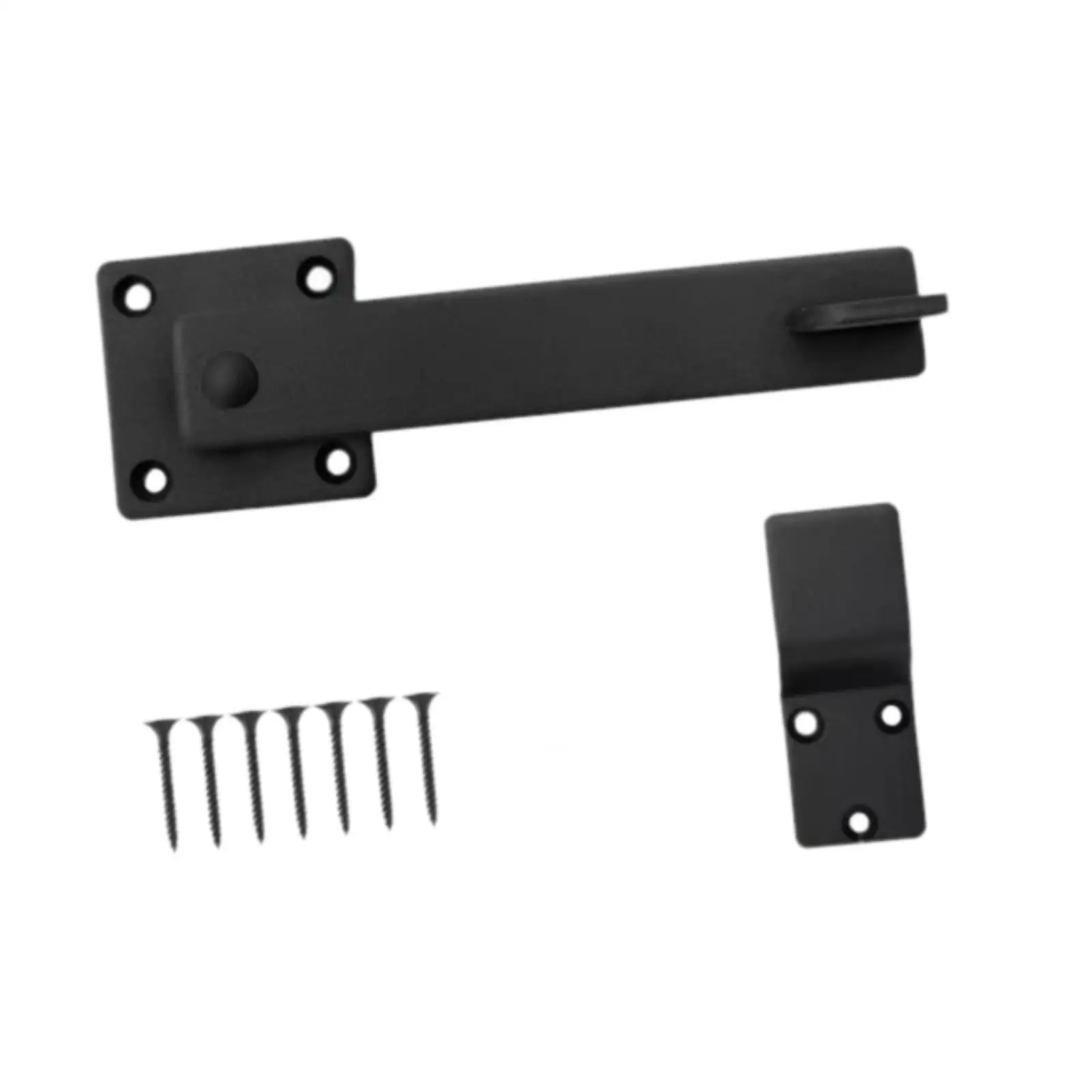 Flip Fence Farm Gate Latch Set Multipurpose for Sliding and Swing Open Door Accessory Heavy Duty Rustic Length 15.2cm Hardware