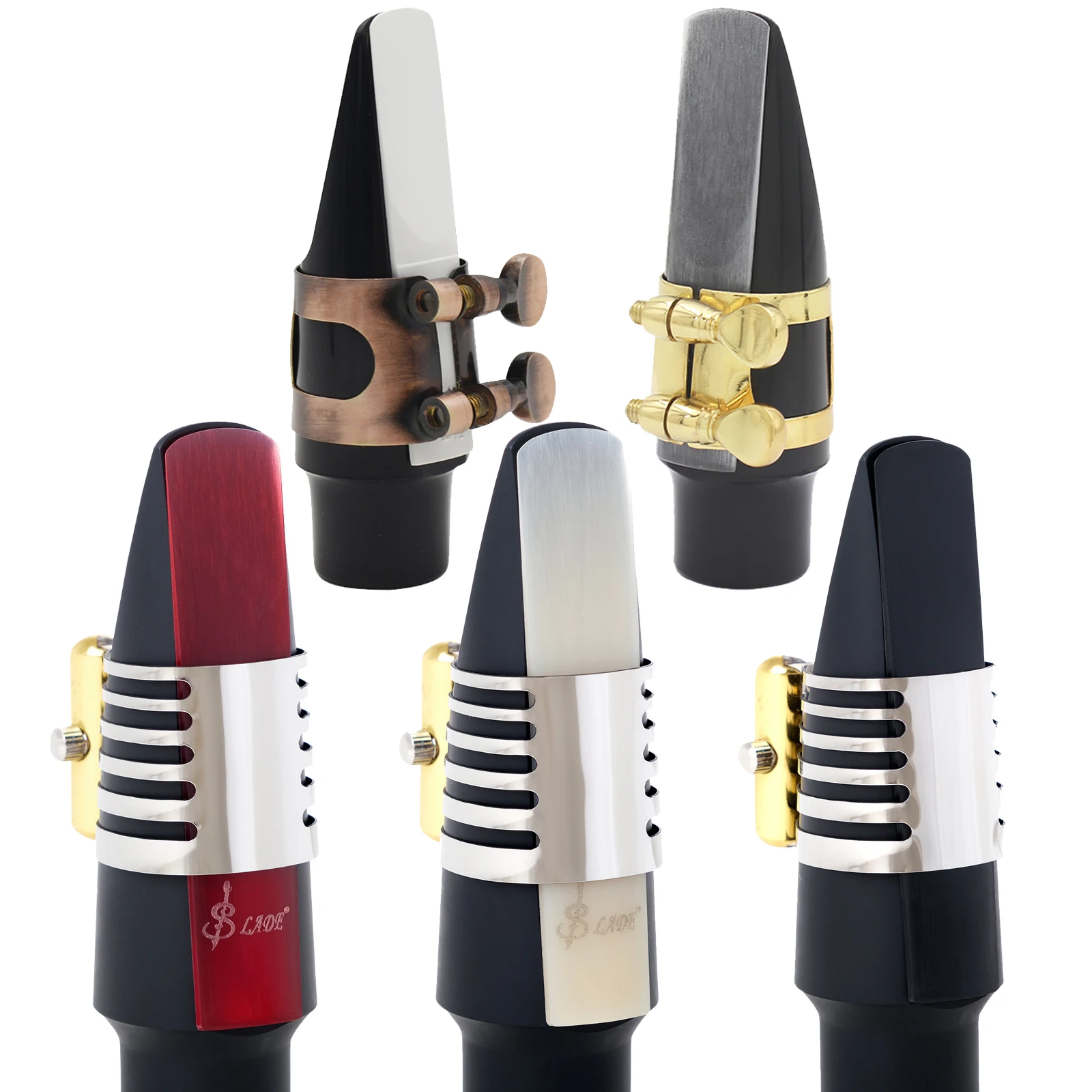 SLADE Resin Reed Alto/Tenor/Soprano Saxophone Reeds Clarinet Reed Durable Sax Resin Reed Woodwind Instrument Accessories Parts