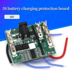5S 18V 21V 20A Battery Charging Protection Board Li-Ion Lithium Battery Pack Protection Circuit Board BMS Module For Power Tools