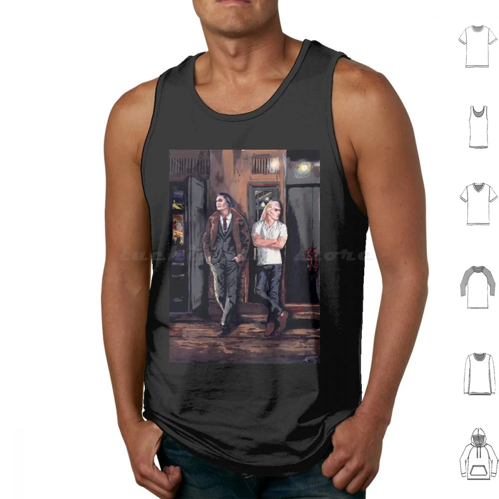 Nightlife Tank Tops Print Cotton Krolock Tdv Dance Of The Vampires Musical Count Drewlock Drew Vampire Dracula Nowadays