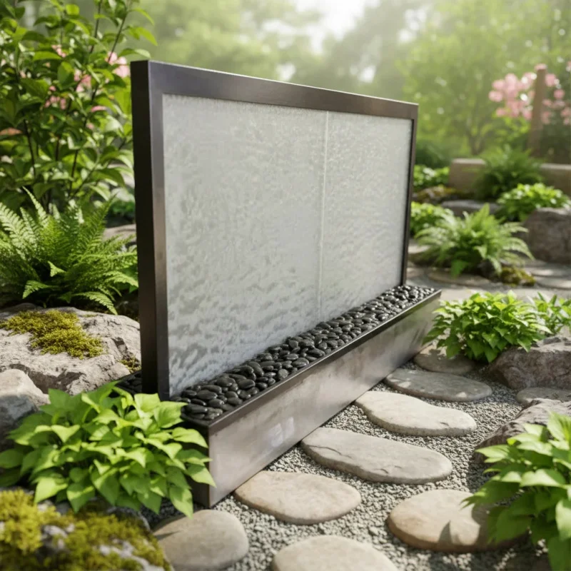 

custom.Metal Factory and Factory Metal Fountains and Waterfall in Garden Decoration