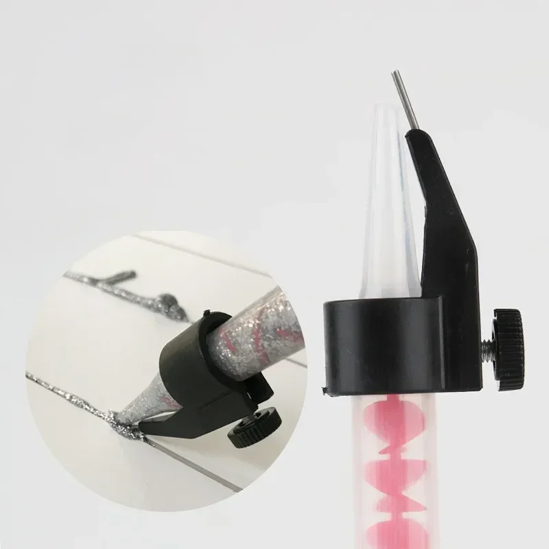 متعددة الوظائف بلاط الأرضيات البلاستيكية الجص تسرب مساعد الغراء فوهة محدد ثابت مساعد البناء أداة إصلاح المنزل