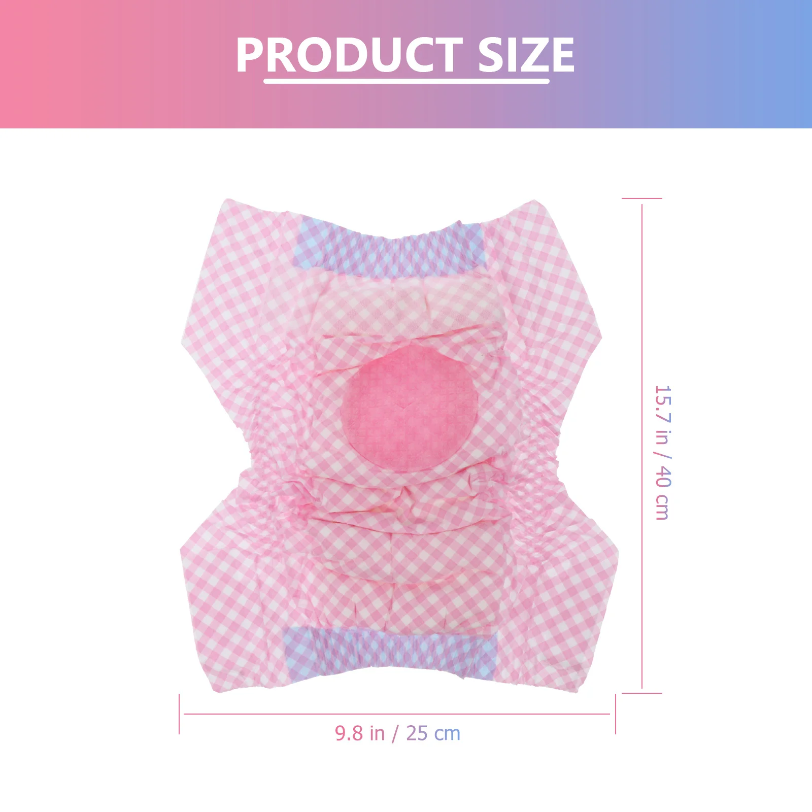 

12pcs Pet Diapers Disposable Dog Diaper For Female Dogs Absorbent Puppy Diapers Quick Dry Comfortable Prevent Leaking