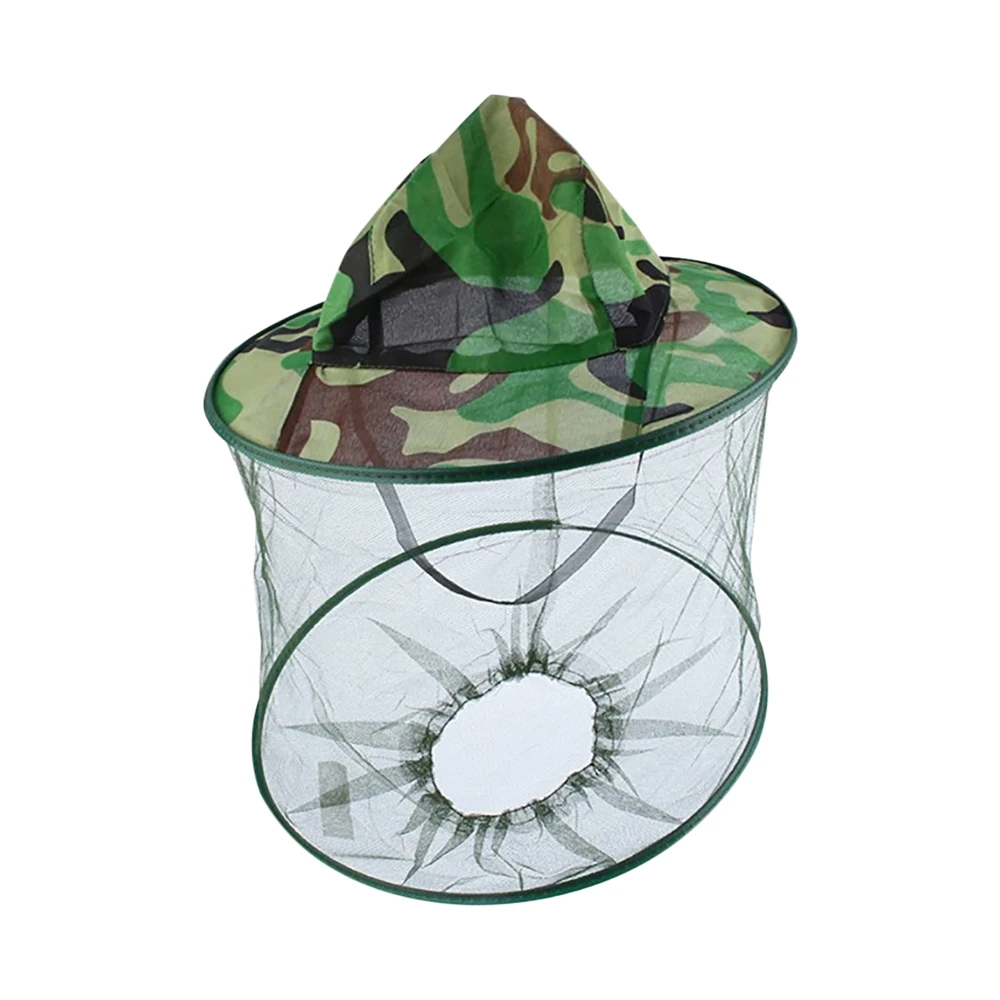 Head Circumference Mosquito Insect Head Net With Hat Inc Wasp Bug Hat Mesh Travel Camping Fishing Camo Beekeeping Hat