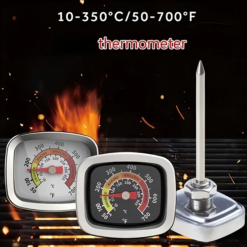 Thermometer Thermometer Stainless Steel Temperature Measuring Tool Clear Scale Thermometer