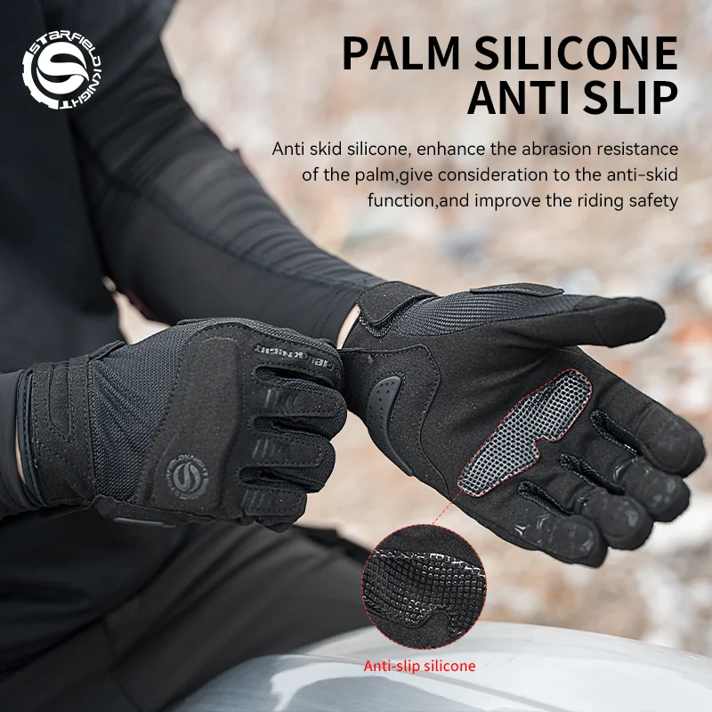 Star Field Knight-guantes de m - Motorcycle Gear Full Set reseña y precio