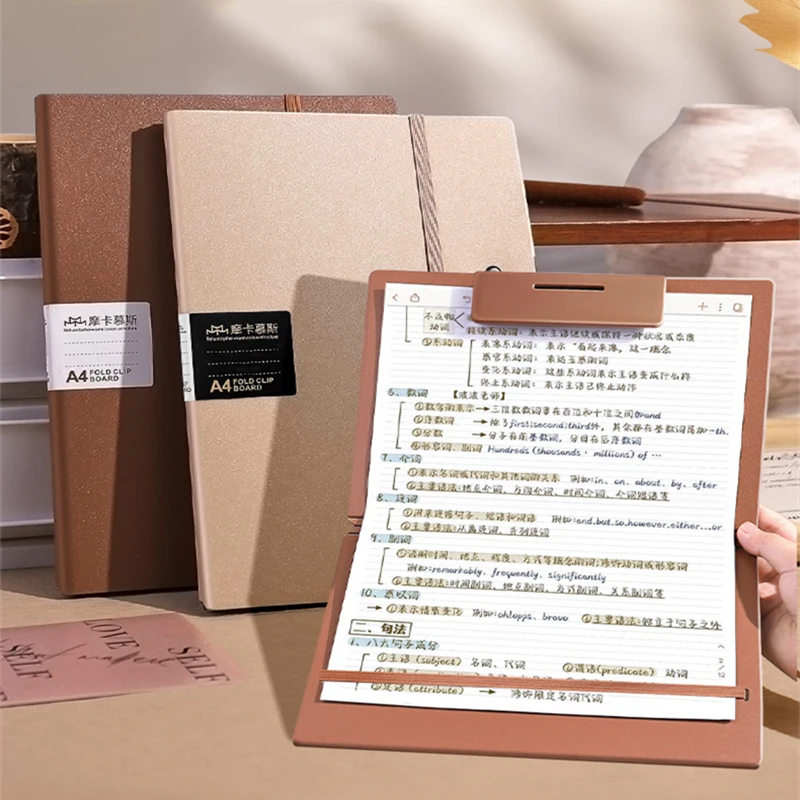 

Многофункциональный планшет-портфолио 3-в-1 формата А4 для подписания документов, презентаций и хранения профессиональных контрактов