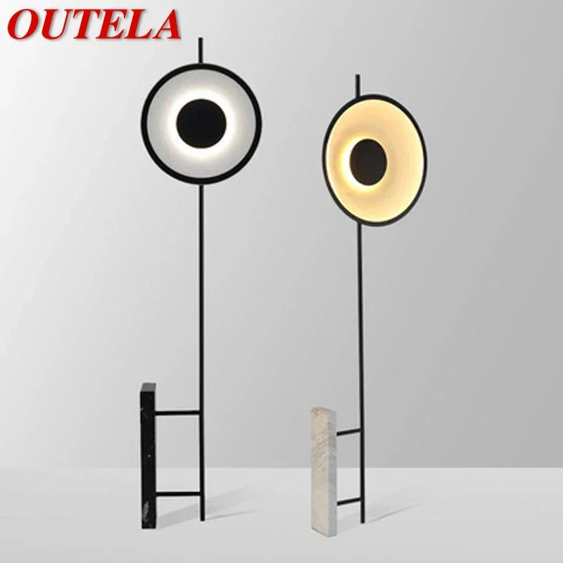 

OUTELA Nordic Modern Floor Lamps creativity Living Rooms Bedrooms Hotels Villas Minimalist Artistic Lighting Fixtures