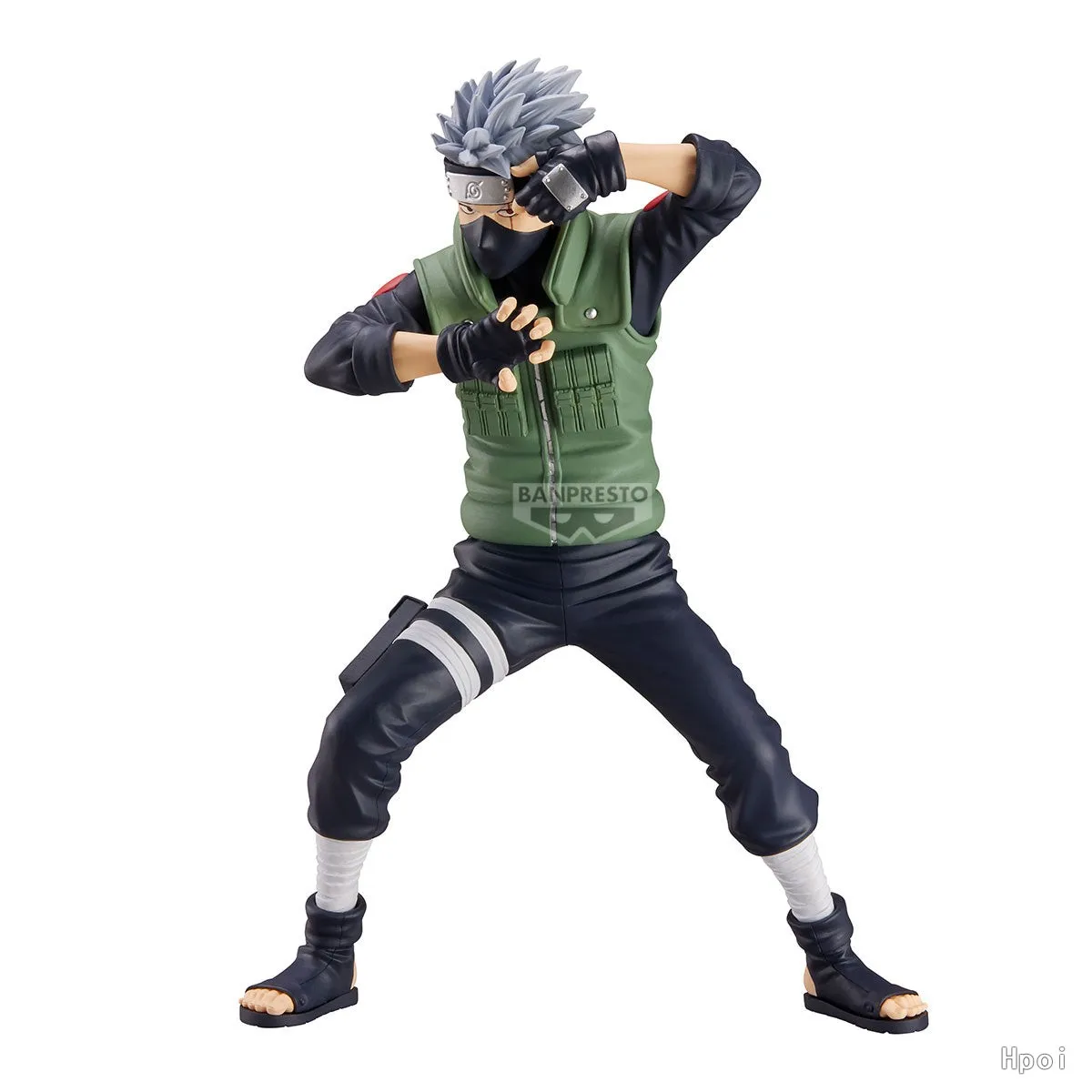 100% Oryginalny, dostępny od ręki Bandai Spirits Banpresto Grandista Naruto Shippuuden Hatake Kakashi Figurka Anime Model Dekoracja Zabawka Prezent