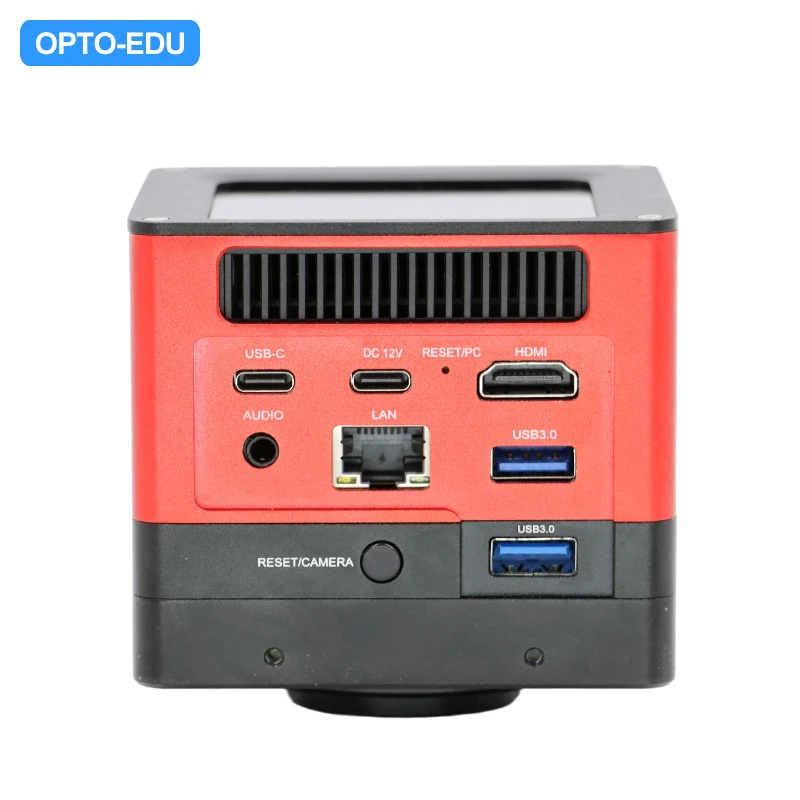 NEW OPTO-EDU A59.4220 8.0M Manual Stitching EDF Windows PC Digital Camera Compatible Microscope