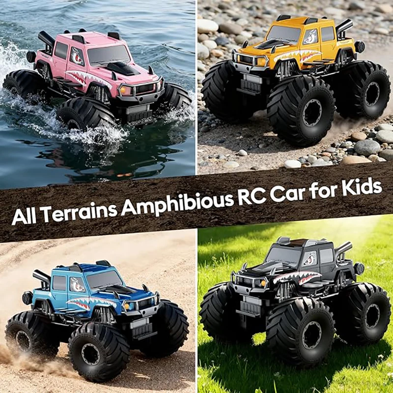 JJRC Q215 RC voiture 2.4G amphibie télécommande voitures camion fuoristrada waterproof véhicules blindés jouet pour les enfants