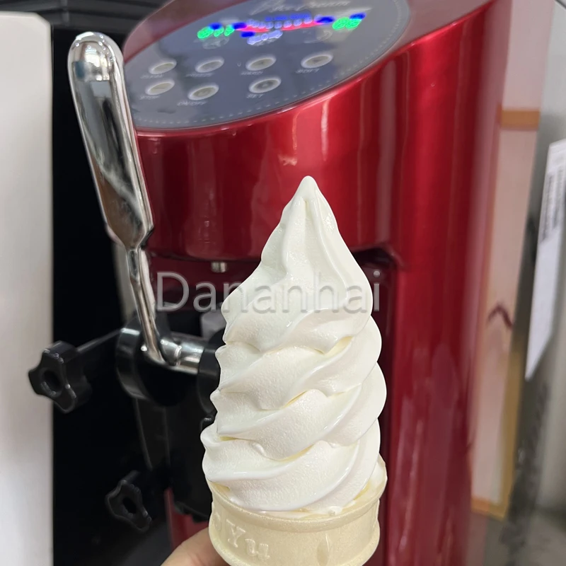 

Desktop Single Head Commercial Popsicle Machine Small Soft Ice Cream Maker for Business Use with Flavor Option