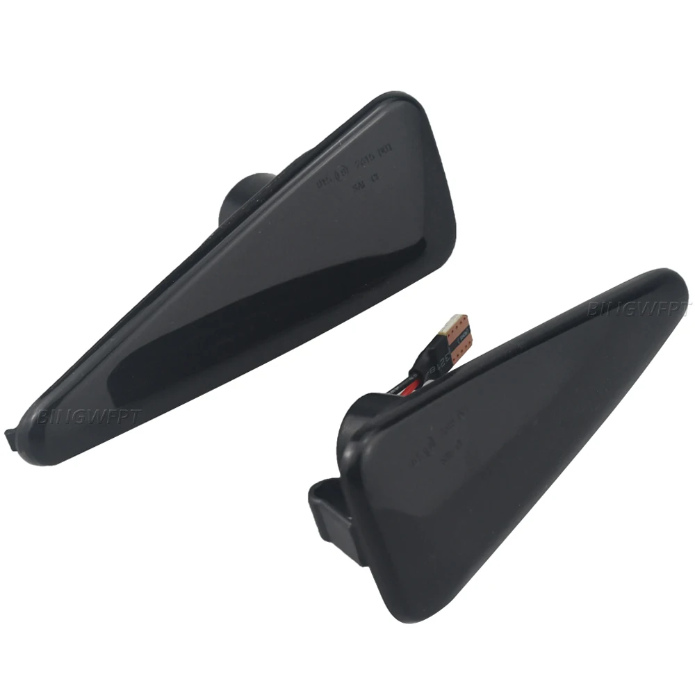 2PCS Dynamic LED Side Marker Light Turn Signal Blinker Lamp For Dacia Logan Sandero I Renault Symbol MK2 Thalia 2008-2012