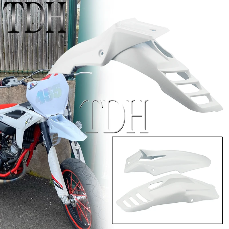 Universal Supermoto Motocross Dirt Bike Front Fender Mudguard For Honda Yamaha Suzuki Kawasaki DRZ RMZ XT TW 150 250 350 450 500