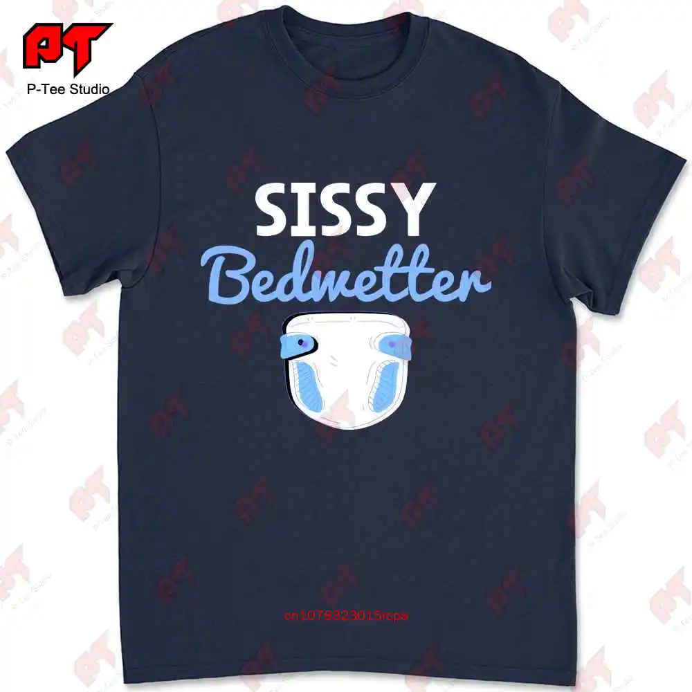 Sissy Bedwetter Boy Wet Bed T-shirt DVCB